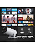 Mini Projeksiyon Taşınabilir Projeksiyon Cihazı Hd Projeksiyon Cihazı Android 11 Android Tv Projeksiyon Cihazı Ev Sinema Projeksiyonu