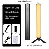 Deyatech RGB Led M07 Ortam Aydınlatma Mini Ayaklı Ambiyans Işığı Fotoğraf&Video Çekim Youtube Tiktok