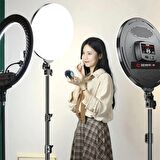 Deyatech 14 inç Led Fill Light M666 Işık Video Çekimi Kuaför Kuaför Dövme Tattoo Fotoğraf deya-m666