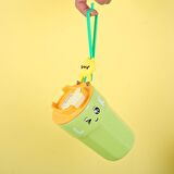 316 L Çelik Yeşil Figürlü 420 ml Kahve El Termos Mug cin485ys