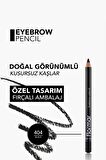 Flormar Kaş Maskarası Ve Kaş Farı - Eyebrow Pencil 404 Black 8690604109449 47000046