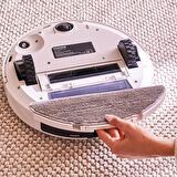 Homend Alex Laser Power+ 1287H Toz Hazneli Moplu Halı Tanıyan Robot Süpürge