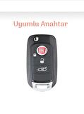 Fiat Egea 500x Silikon Anahtar Koruma Kılıfı + 5 Adet Hediye Koku 2.Resime Bakınız Uyumlu Anahtar Modeline