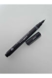 Uni-Ball Çizim Kalemi Akrilik Uçlu Fine Line Pin 0.03 MM Siyah (3 adet)