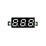 0.28 inç 3.5-30V İki Kablolu DC Mavi Voltmetre
