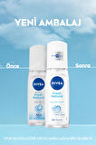 NIVEA Kadın Pump Sprey Deodorant 75ml, 48 Saat Ter Koruması, Uzun Süren Ferahlık, Okyanus Özleri Esansı