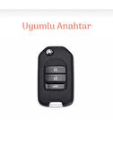 Honda Civic Fc5 Crv Hrv Deri Anahtar Kılıf Ve Örgü Anahtarlık 2.Resime Bakınız Lütfen