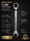 Kombine Anahtar CIRCIR Anahtar 17 mm