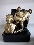 Homeart Atatürk Çanakkale Temalı Heykel Özel Yapım