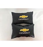 CHEVROLET NAKIŞLI CRUZE AVEO DERİ 1 ÇİFT BOYUN YASTIK VE 1 ÇİFT KEMER PEDİ