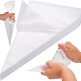 Tek Kullanımlık Şeffaf Naylon Krema Sıkma Torbası - 30 Cm. - 40 Adetlik 1 Paket