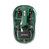 Kablosuz Şeffaf Mouse Bluetooth Bağlantı Mouse Usb Bağlantı veya Type-C Yeni Nesil Bağlantı 