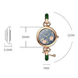 Gt4pro Smart Watch Kadın Akıllı Saat Elmas Kordon Çelik Kasa Su Geçirmez Akıllı Saat