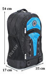 Ortopedik Dağcı Sırt Çantası 35-40 Litre Su Geçirmez Kumaş