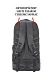  Outdoor Kadın Sırt Çantası Su Geçirmez Kumaş 65 Lt