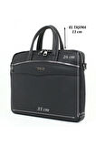 Case Club Ince 14'' Inç Siyah Laptop Evrak Çantası Omuzda Taşıma Notebook-macebook Air Pro Uygun