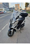 Kymco Dink R 150 Siperlik Ön Cam 2023 2024 Model 68cm Şeffaf Renkli 4mm