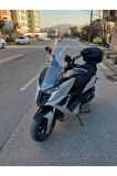 Kymco Dink R 150 Siperlik Ön Cam 2023 2024 Model 68cm Şeffaf Renkli 4mm