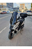 Kymco Dink R 150 Siperlik Ön Cam 2023 2024 Model 68cm Siyah Renkli 4mm