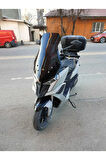 Kymco Dink R 150 Siperlik Ön Cam 2023 2024 Model 68cm Siyah Renkli 4mm