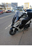 Kymco Dink R 150 Siperlik Ön Cam 2023 2024 Model 77cm Açıkfüme Renkli 4mm