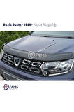 Dacia Duster Ön Kaput Koruyucu Rüzgarlığı 2018-2023 ABS Plastik