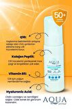 Aqua Nemlendirici Onarıcı Cilt Bakım Kremi + Spf 50+ Suya Dayanıklı Güneş Kremi Cilt Bakım Seti 50ml