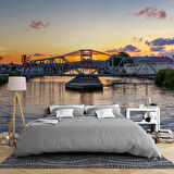 Küba Matanzas Şehri Köprüsü Manzaralı Duvar Kağıdı