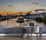 Küba Matanzas Şehri Köprüsü Manzaralı Duvar Kağıdı