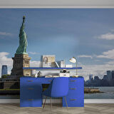 Özgürlük Heykeli Manzaralı Duvar Kağıdı