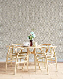 Geometrik Motifli Duvar Kağıdı