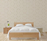 Geometrik Motifli Duvar Kağıdı