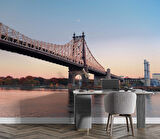 Queensboro Köprüsü Manzaralı Duvar Kağıdı