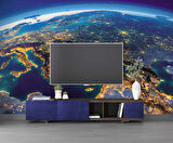 Uydu Çekimi Dünya Manzarası