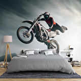 Moto Spor Temalı Duvar Kağıdı