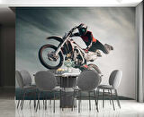 Moto Spor Temalı Duvar Kağıdı