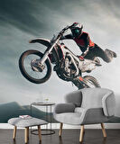 Moto Spor Temalı Duvar Kağıdı