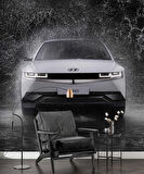 Yağmur Araba Duvar Kağıdı Baskı