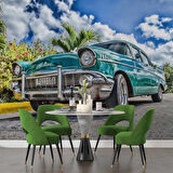 Klasik Chevrolet Araba Duvar Kağıdı Baskı