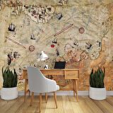 Piri Reis Haritası Duvar Kağıdı