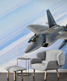 F-22 Raptor Savaş Uçağı Duvar Kağıdı