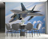 F-22 Raptor Savaş Uçağı Duvar Kağıdı