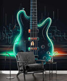 Elektronik Gitar Müzik Duvar Kağıdı