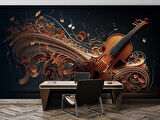 Klasik Gitar Müzik Duvar Kağıdı