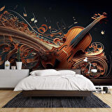 Klasik Gitar Müzik Duvar Kağıdı