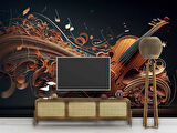Klasik Gitar Müzik Duvar Kağıdı