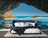 Deniz Mağara Manzaralı Duvar Kağıdı
