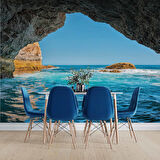 Deniz Mağara Manzaralı Duvar Kağıdı