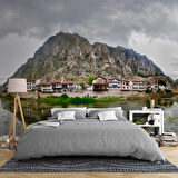 Dağ ve Mağara Manzaralı Şehzadeler Gezi Yolu Amasya Duvar Kağıdı