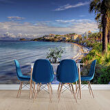 Aydın Plaj Manzaralı Duvar Kağıdı